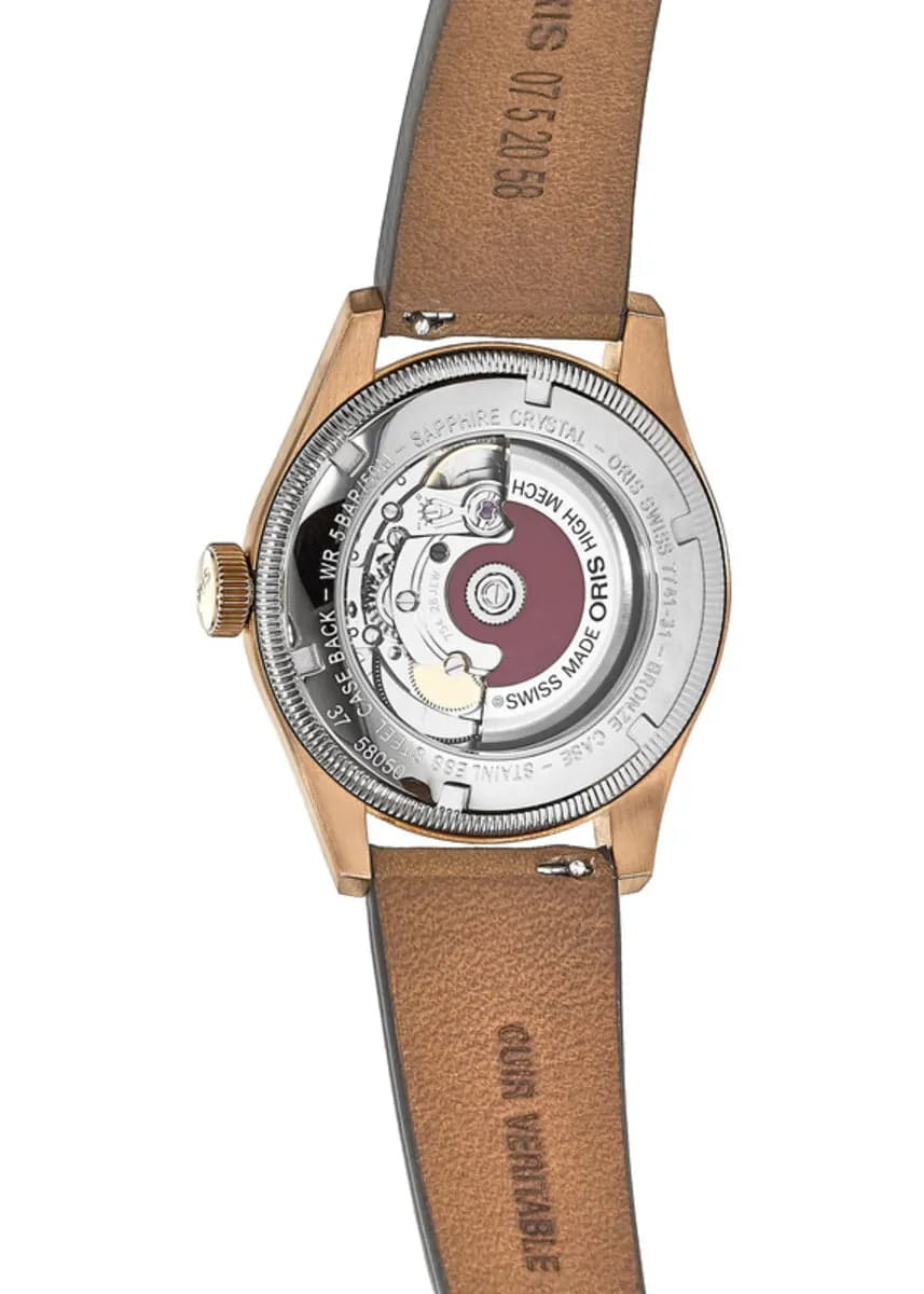 Оригинальные часы Oris Oris Big Crown Pointer Date Calibre 01 754 7749 3167-07 5 17 69GBR механические калибр механизма 754 общий вид